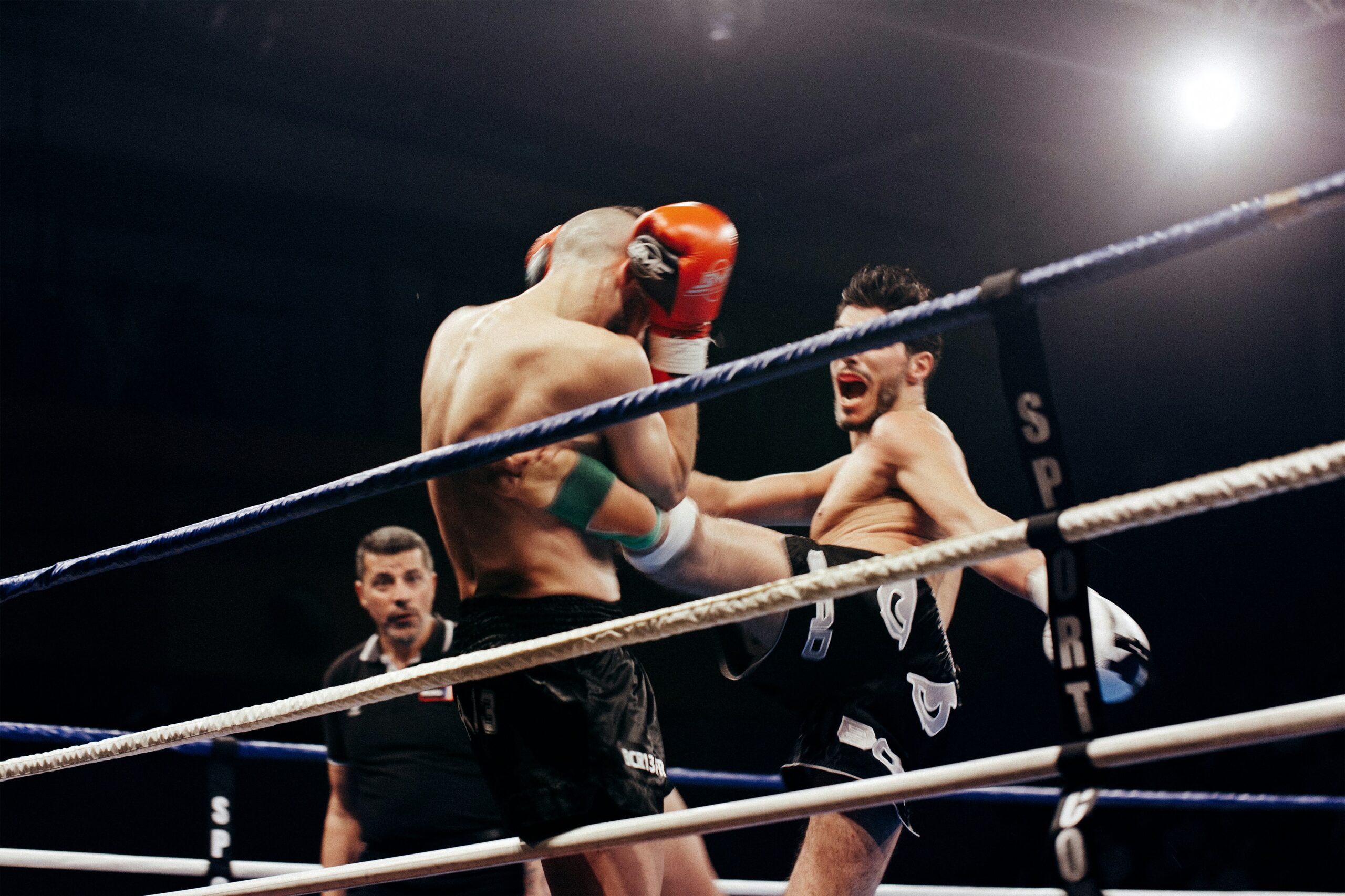 match de boxe